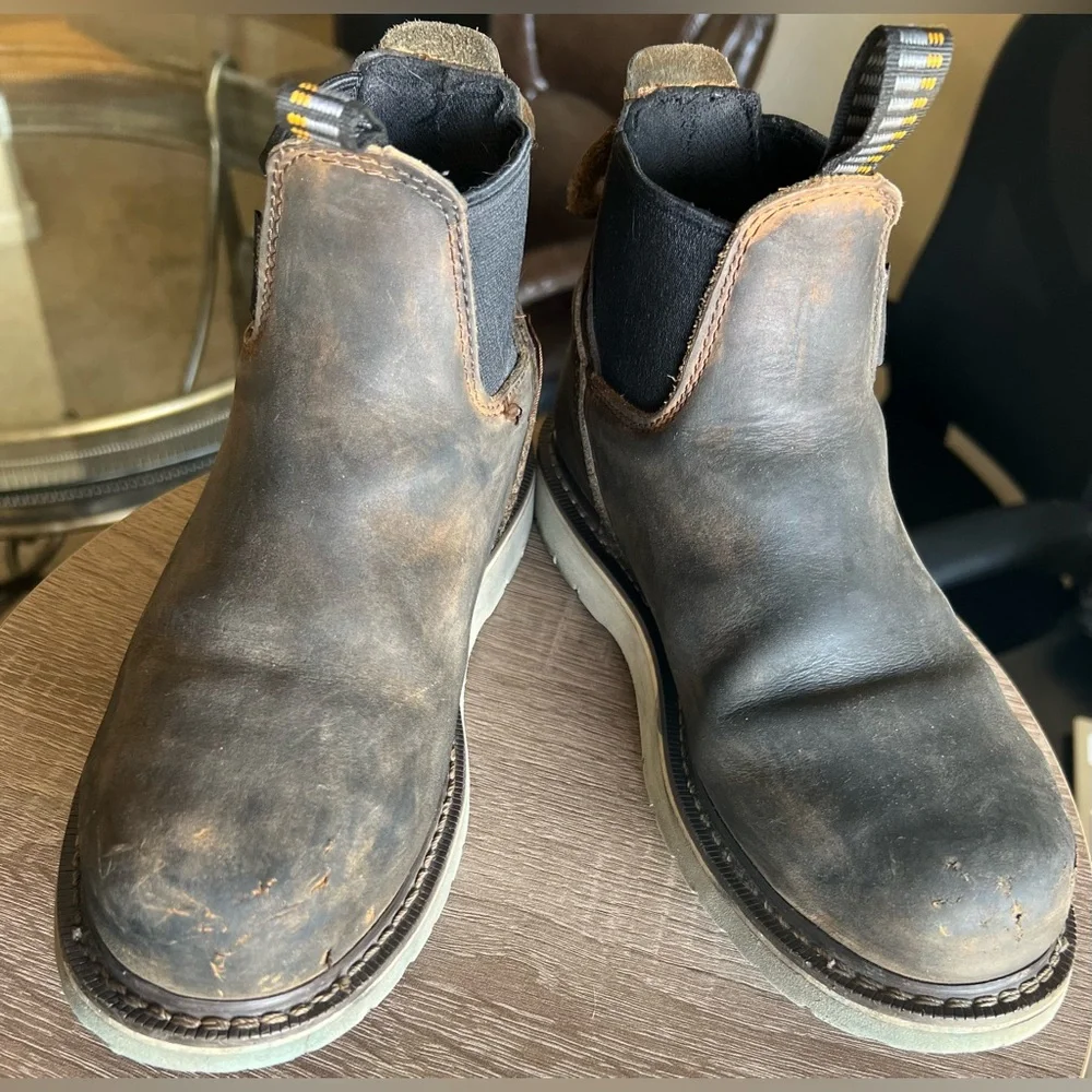 Ariat Work Composite Toe Chelsea Boots Oil Resistant Size 6.5